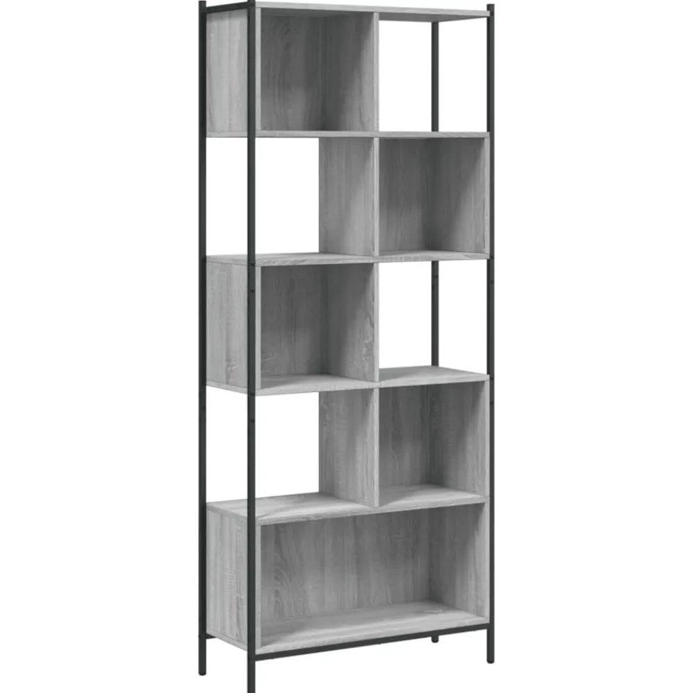 vidaXL Estanterías-Estantería madera de ingeniería 72x28x172 cm