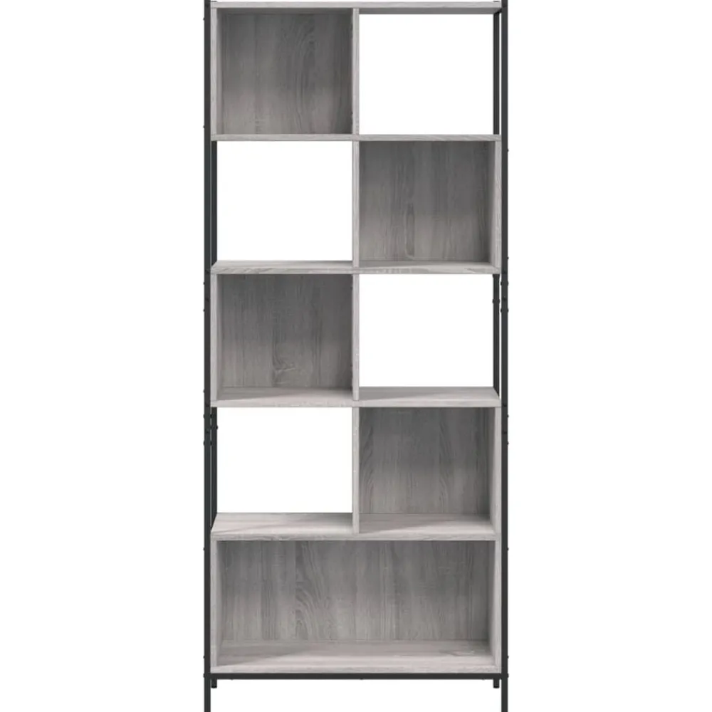 vidaXL Estanterías-Estantería madera de ingeniería 72x28x172 cm