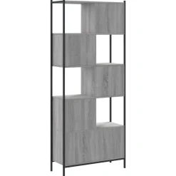 vidaXL Estanterías-Estantería madera de ingeniería 72x28x172 cm