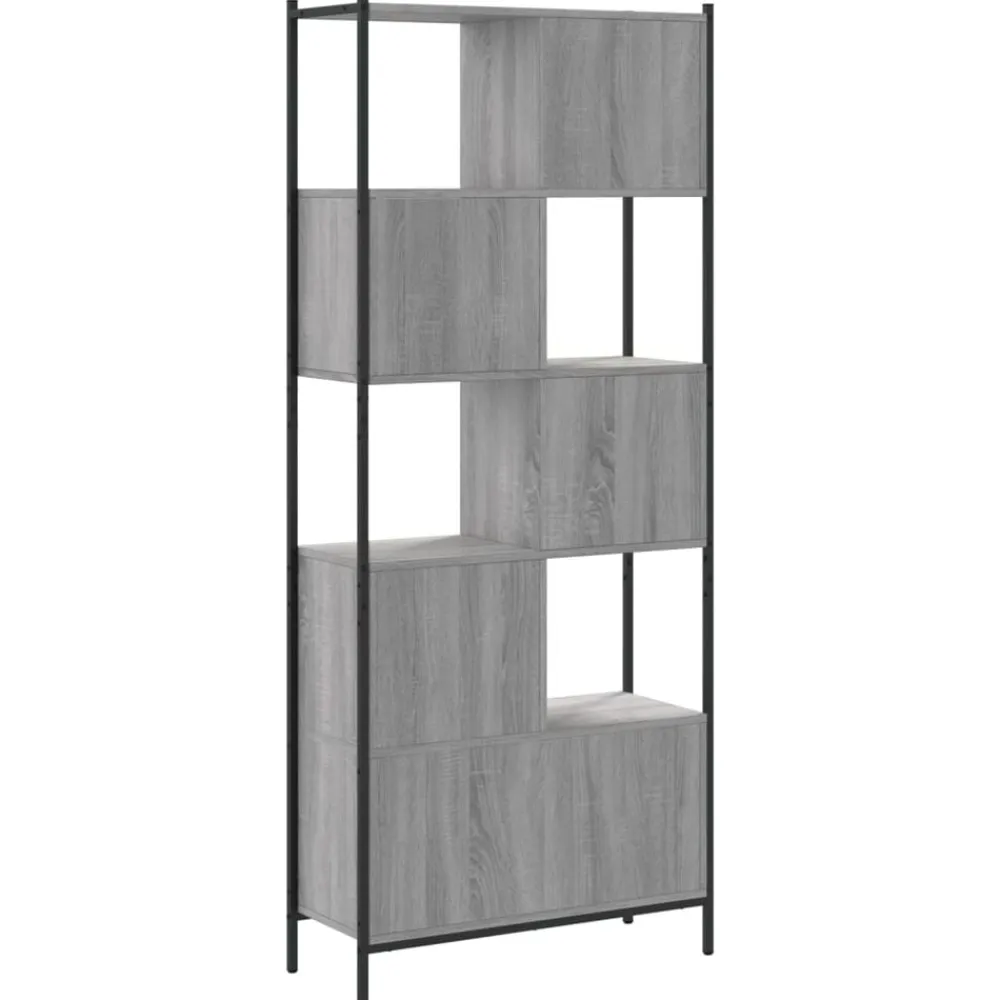 vidaXL Estanterías-Estantería madera de ingeniería 72x28x172 cm