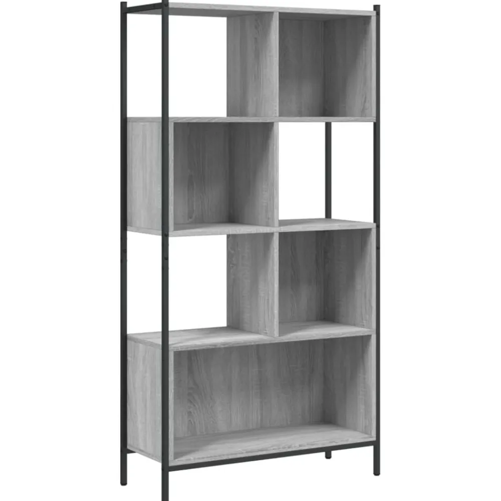 vidaXL Estanterías-Estantería madera de ingeniería 72x28x172 cm