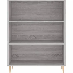 vidaXL Estanterías-Estantería madera de ingeniería 69,5x32,5x90 cm