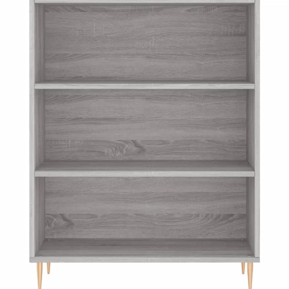 vidaXL Estanterías-Estantería madera de ingeniería 69,5x32,5x90 cm