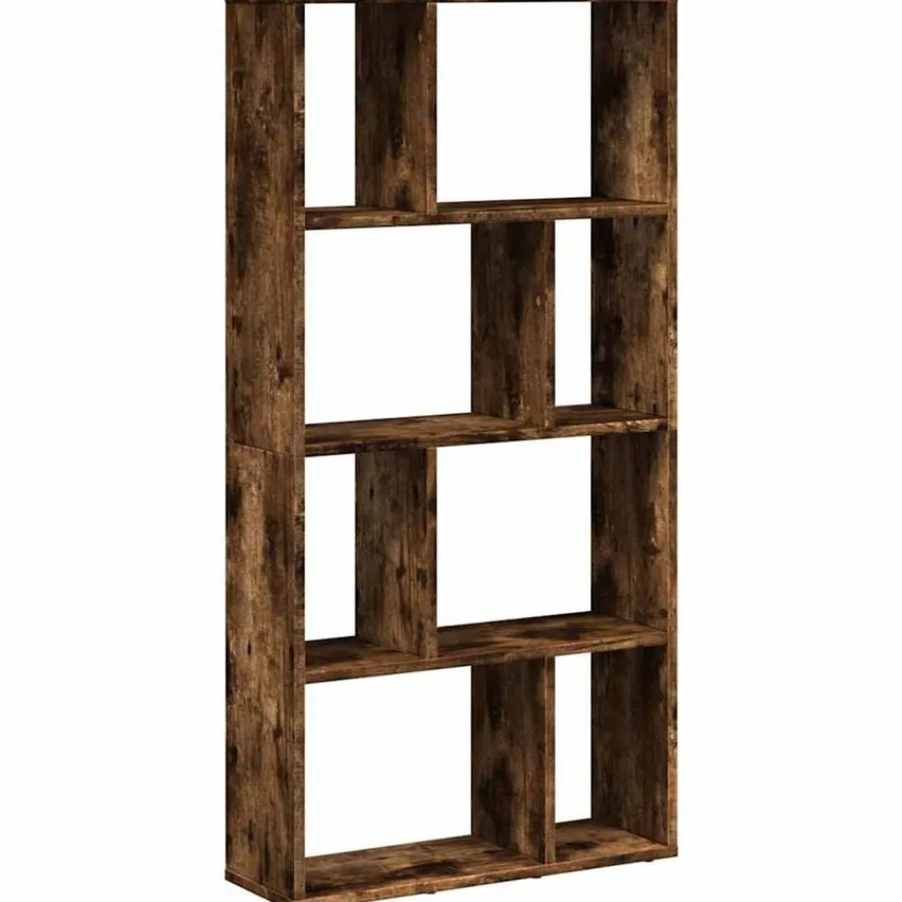 vidaXL Estanterías-Estantería madera de ingeniería 60x20x120,5 cm