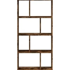 vidaXL Estanterías-Estantería madera de ingeniería 60x20x120,5 cm