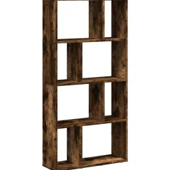 vidaXL Estanterías-Estantería madera de ingeniería 60x20x120,5 cm