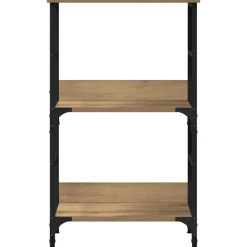 vidaXL Estanterías-Estantería madera de ingeniería 50x33x82 cm
