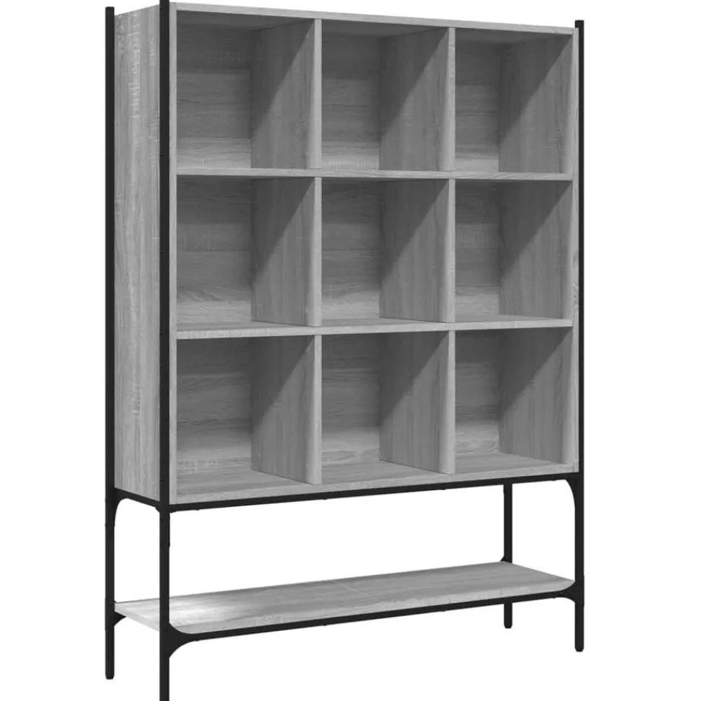 vidaXL Estanterías-Estantería madera de ingeniería 102x30x141,5 cm