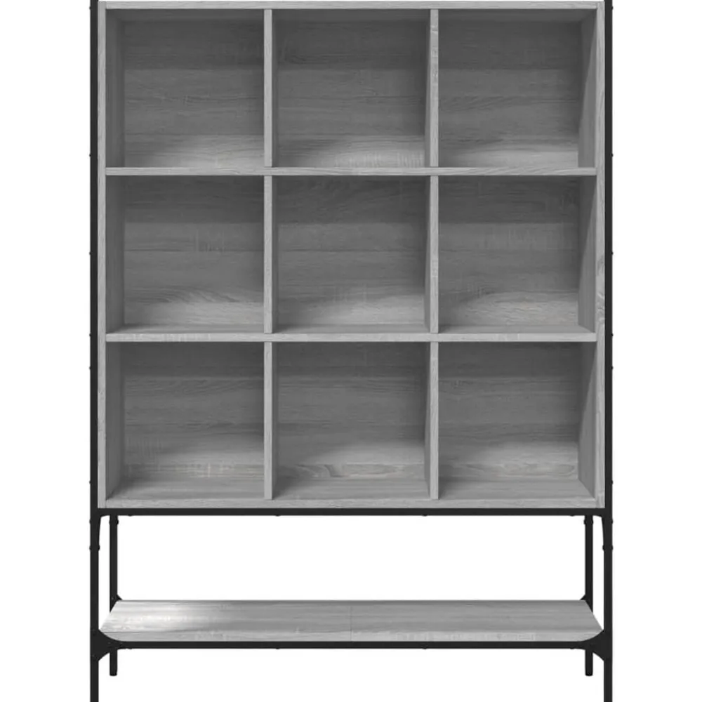 vidaXL Estanterías-Estantería madera de ingeniería 102x30x141,5 cm