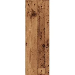 vidaXL Estantería madera de ingeniería envejecida 50x25x80 cm Madera antigua