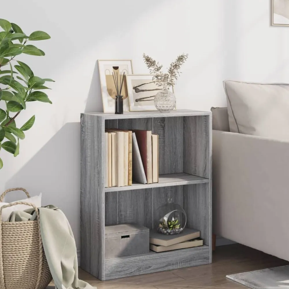 vidaXL Estanterías-Estantería madera de ingeniería 60x24x76 cm