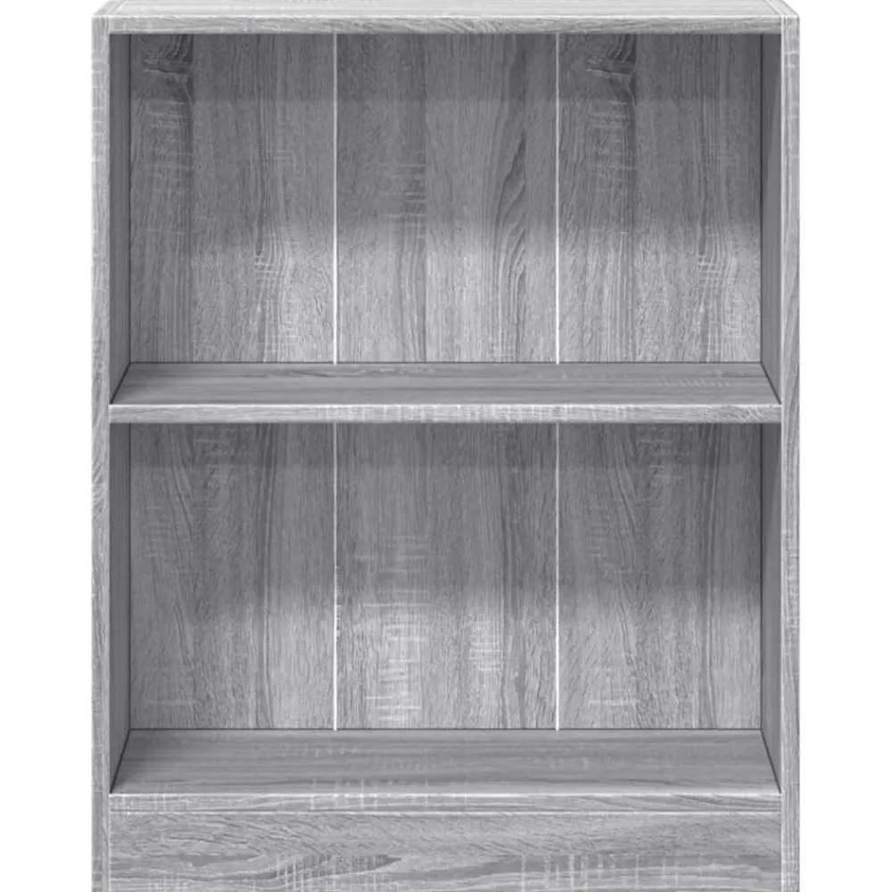 vidaXL Estanterías-Estantería madera de ingeniería 60x24x76 cm