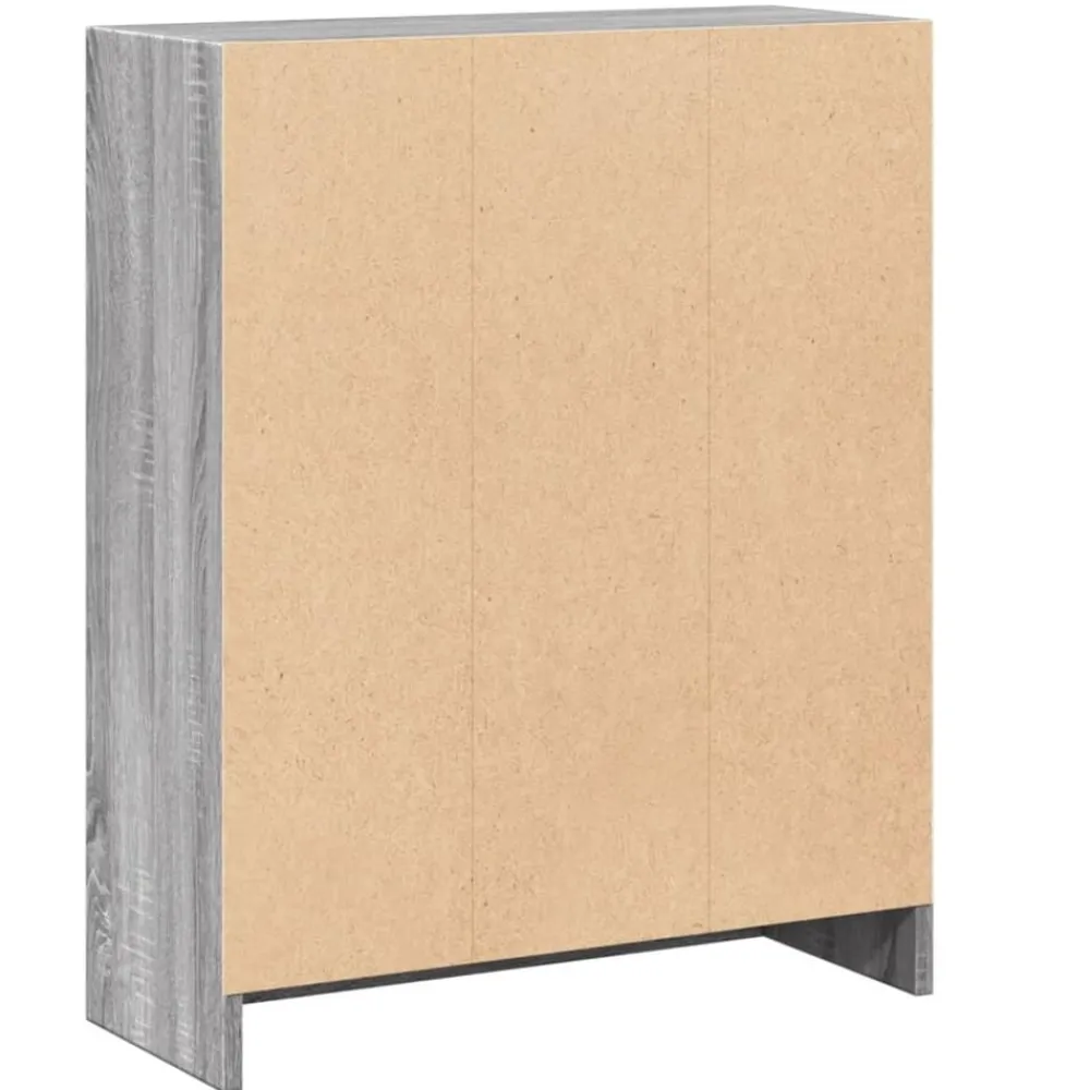 vidaXL Estanterías-Estantería madera de ingeniería 60x24x76 cm
