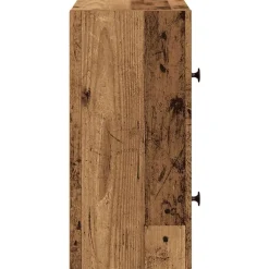 vidaXL Estanterías-Estantería madera de ingeniería color envejecido 40x24x52 cm