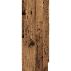 vidaXL Estantería madera ingeniería madera envejecida 82,5x30,5x80 cm Madera antigua New