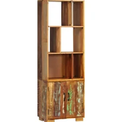 vidaXL Estanterías-Estantería madera maciza reciclada 60x35x180 cm