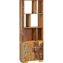 vidaXL Estanterías-Estantería madera maciza reciclada 60x35x180 cm