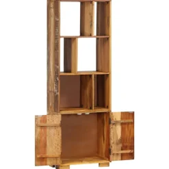 vidaXL Estanterías-Estantería madera maciza reciclada 60x35x180 cm