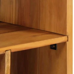vidaXL Estanterías-Estantería madera maciza reciclada 60x35x180 cm