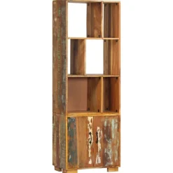 vidaXL Estanterías-Estantería madera maciza reciclada 60x35x180 cm
