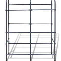 vidaXL Almacenamiento Industrial-Estantería para 6 cajas acero