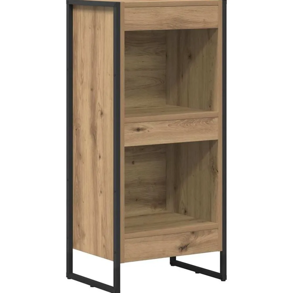 vidaXL Estantería para libros Roble Artesanal 80 x 30 x 155 cm Roble artisan Outlet