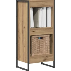 vidaXL Estantería para libros Roble Artesanal 80 x 30 x 155 cm Roble artisan Outlet