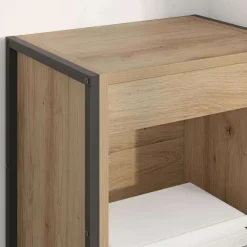 vidaXL Estantería para libros Roble Artesanal 80 x 30 x 155 cm Roble artisan Outlet