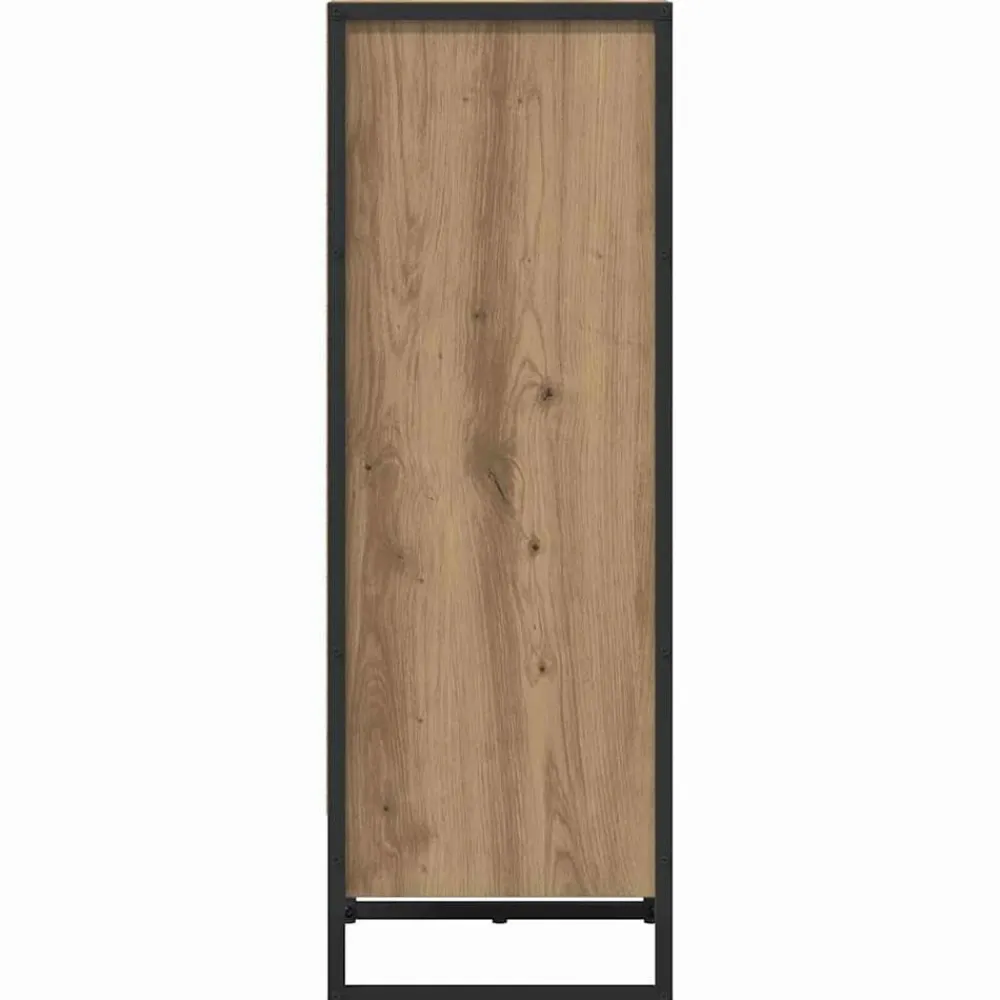 vidaXL Estantería para libros Roble Artesanal 80 x 30 x 155 cm Roble artisan Outlet