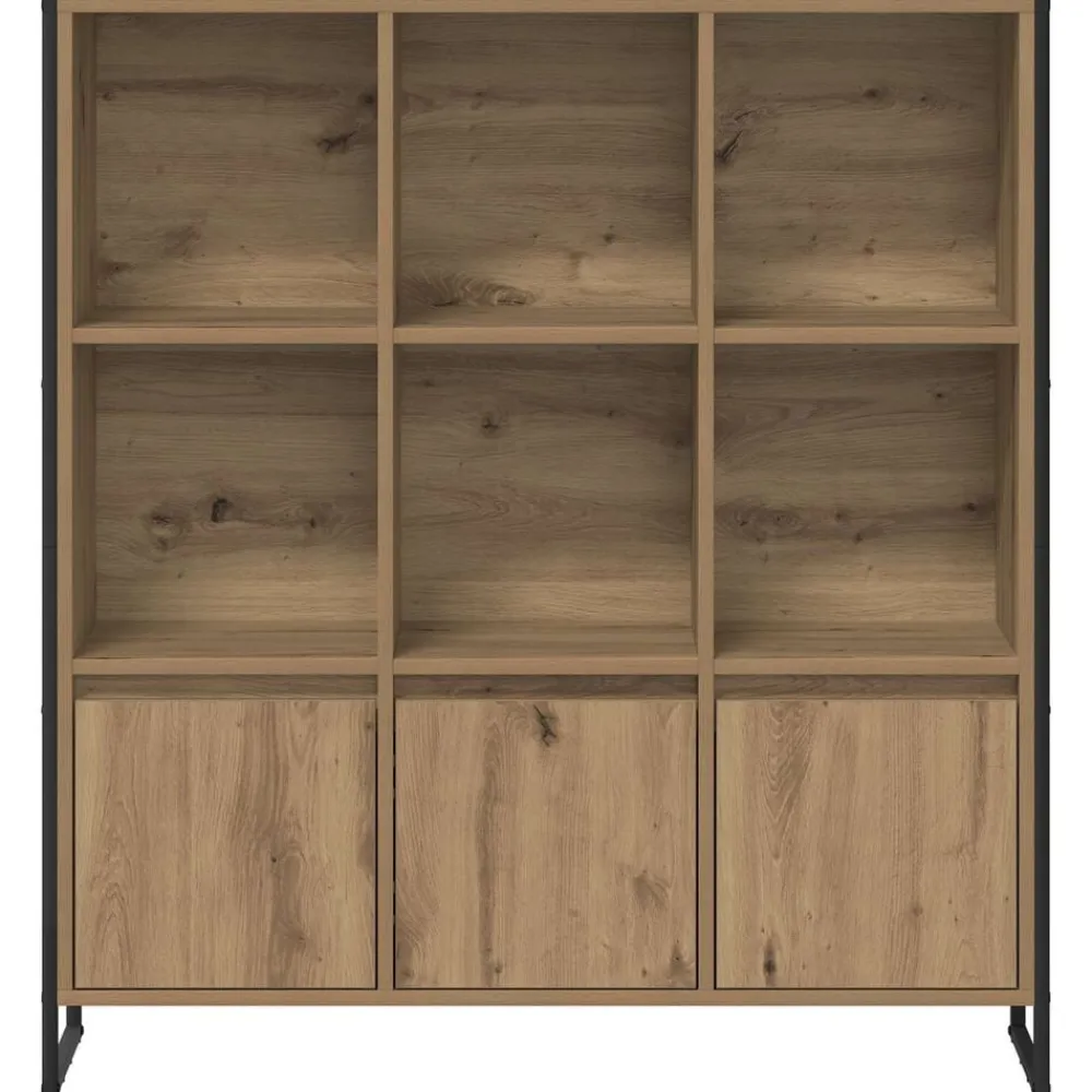 vidaXL Estantería para libros 2 pcs Roble Artesanal 99,5 x 30 x 108 cm Roble artisan Clearance