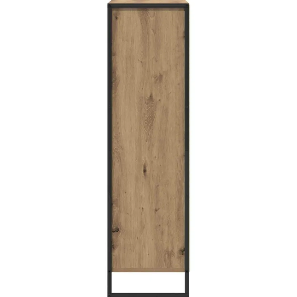 vidaXL Estantería para libros 2 pcs Roble Artesanal 99,5 x 30 x 108 cm Roble artisan Clearance