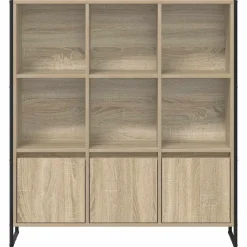 vidaXL Estantería para libros 2 pcs Sonoma 99,5 x 30 x 108 cm Roble Sonoma Discount