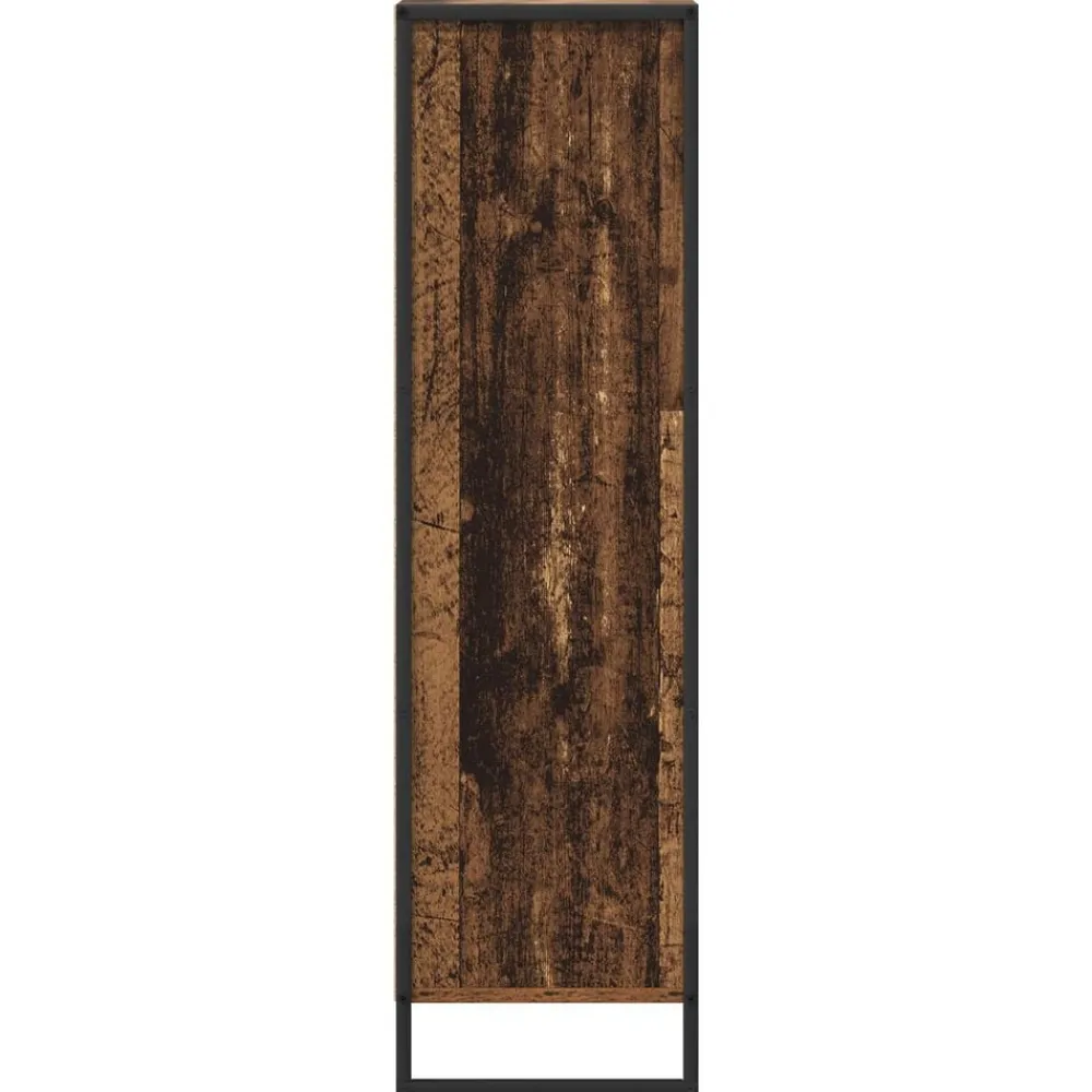 vidaXL Estantería para libros 68 x 30 x 108.5 cm Madera vieja Clearance