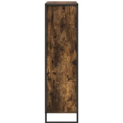 vidaXL Estantería para libros Roble Humo 99,5 x 30 x 108,5 cm Roble ahumado New