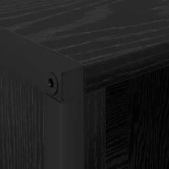 vidaXL Estantería para libros 2 pcs 99,5 x 30 x 108 cm Roble negro Best