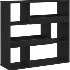 vidaXL Estantería para libros 100 x 33 x 94,5 cm Roble negro Best