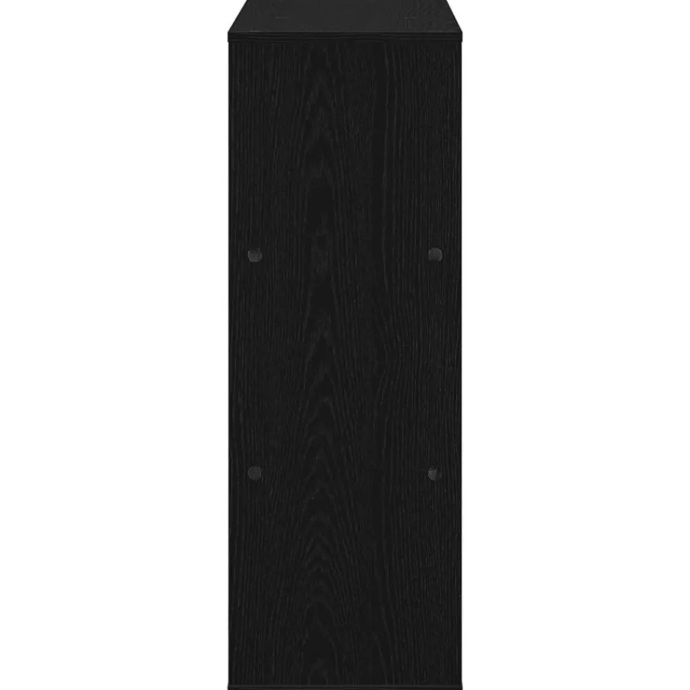 vidaXL Estantería para libros 100 x 33 x 94,5 cm Roble negro Best