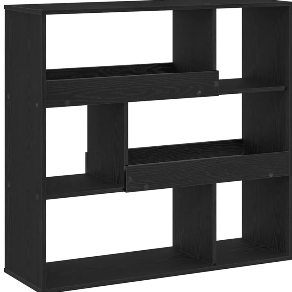vidaXL Estantería para libros 100 x 33 x 94,5 cm Roble negro Best