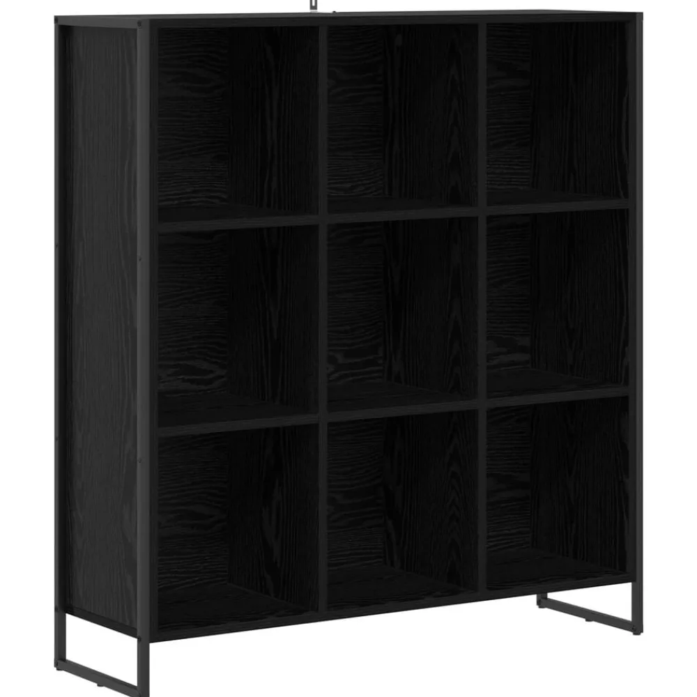vidaXL Estantería para libros 99,5 x 30 x 108,5 cm Roble negro Sale