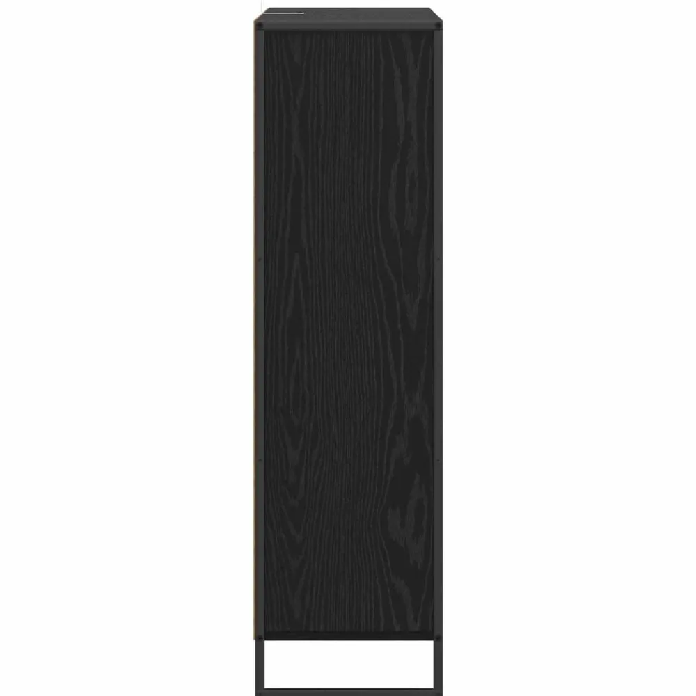 vidaXL Estantería para libros 99,5 x 30 x 108,5 cm Roble negro Sale