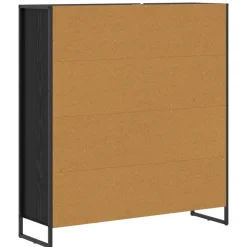 vidaXL Estantería para libros 99,5 x 30 x 108,5 cm Roble negro Sale