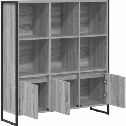 vidaXL Estanterías-Estantería para libros 2 pcs 99,5 x 30 x 108 cm