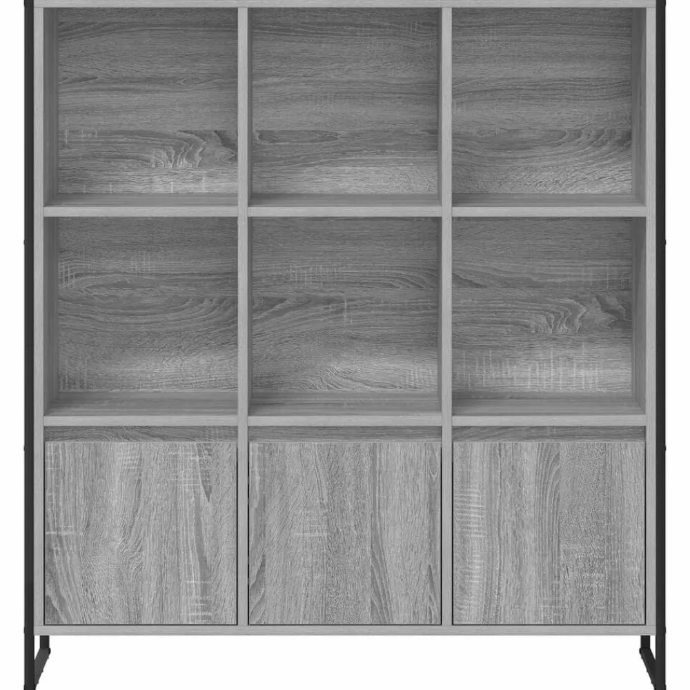 vidaXL Estanterías-Estantería para libros 2 pcs 99,5 x 30 x 108 cm