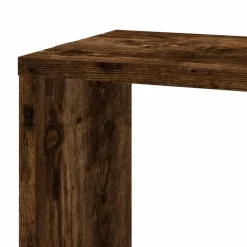 vidaXL Estanterías-Estantería pared de esquina madera 45x45x147 cm