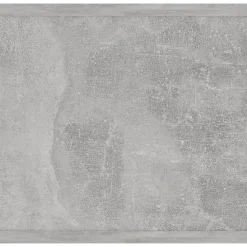 vidaXL Estantería pared madera contrachapada gris hormigón 102x30x29cm Gris hormigón Sale