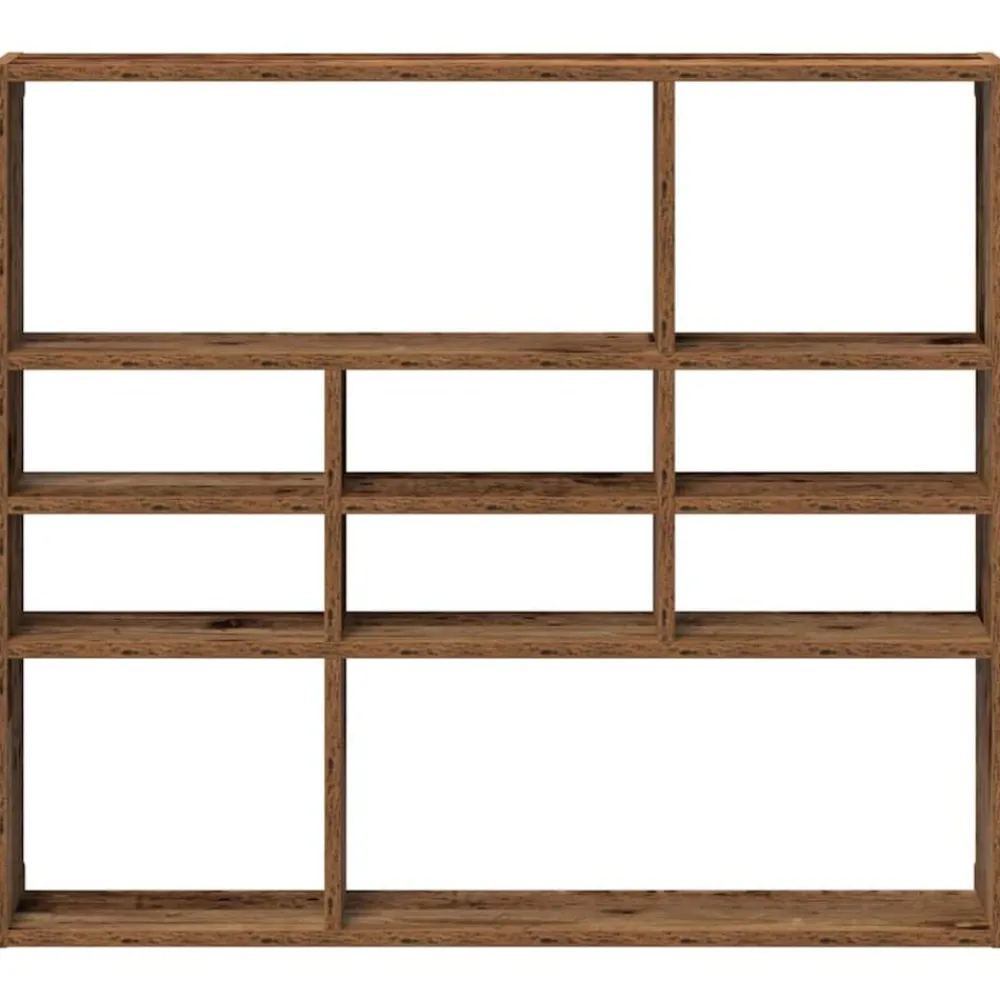 vidaXL Estanterías-Estantería pared madera contrachapada 90x16x78cm