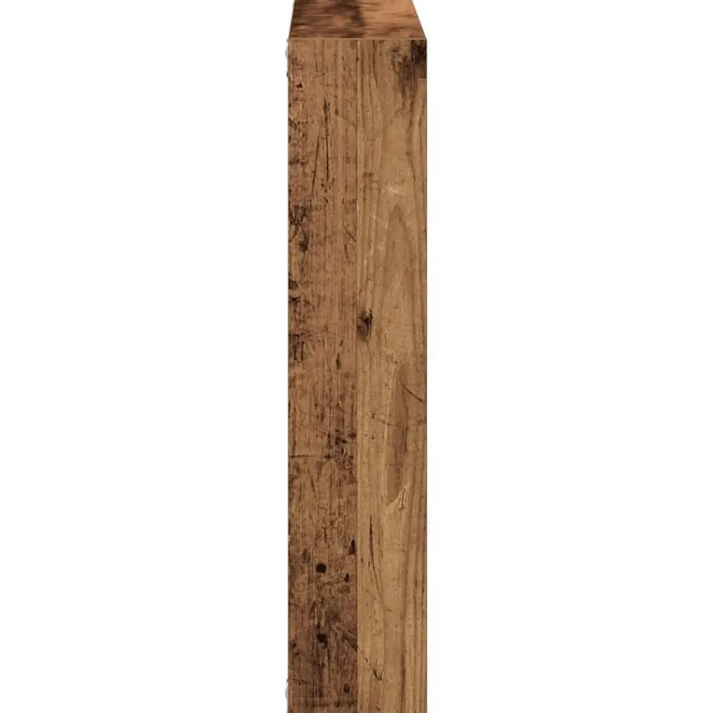 vidaXL Estanterías-Estantería pared madera contrachapada 90x16x78cm