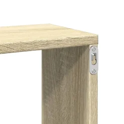vidaXL Estanterías-Estantería pared madera ingeniería 167,5x18x68 cm