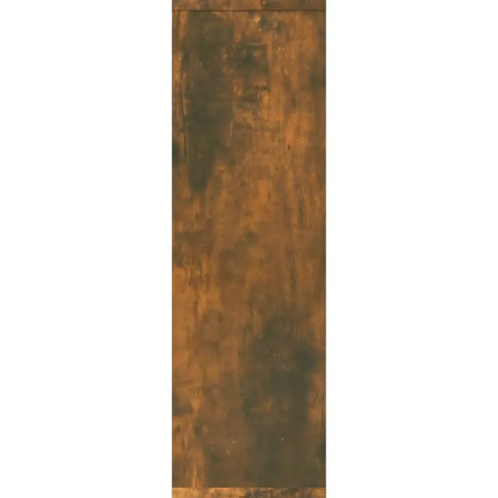 vidaXL Estantería pared madera ingeniería 85x16x52,5 cm Roble ahumado Outlet