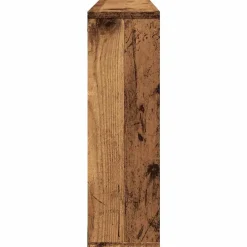 vidaXL Armarios Y Almacenamiento-Estantería pared madera contrachapada madera vieja 85x16x52,5cm